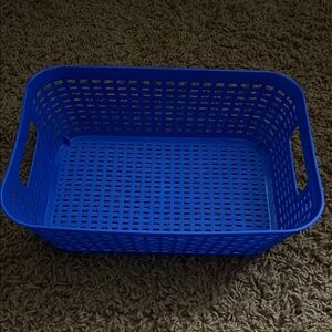 Target Blue Accent Storage Basket
